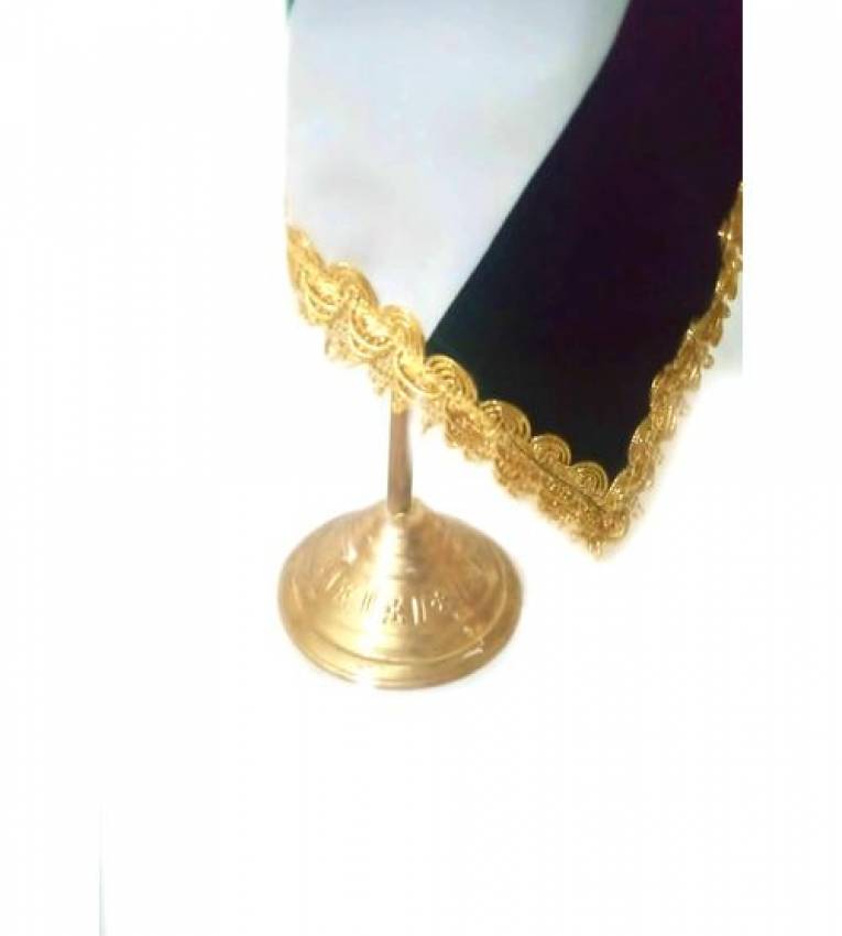 Drapeau 41cm arabie émirats  de Bureau en Cuivre